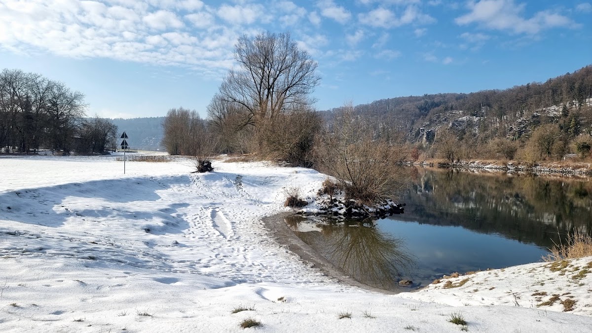 Badebucht bei Matting