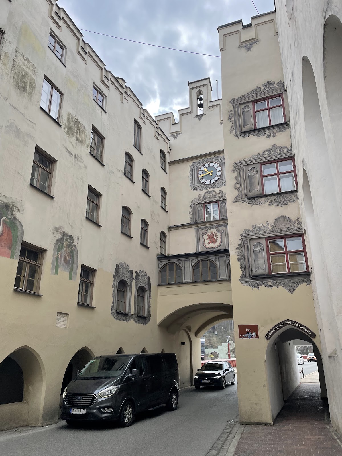 Heiliggeist-Spital mit Kirche in Wasserburg am Inn