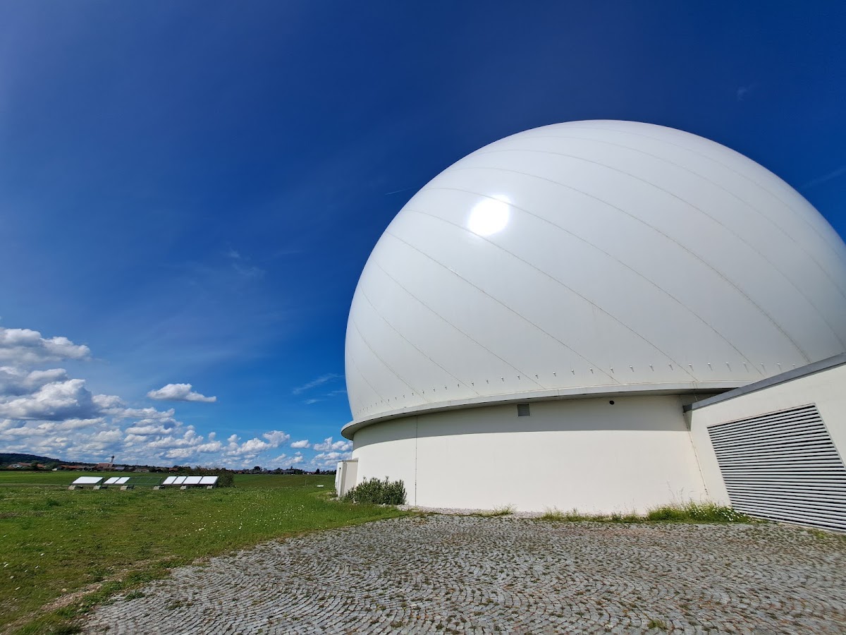 Industriedenkmal Radom Raisting; Antenne I der Erdefunkstelle Raisting