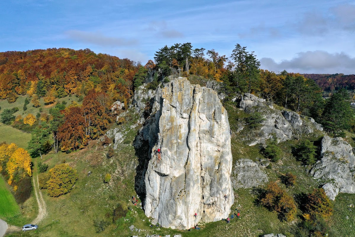 Kletterfelsen „Burgsteinfelsen“