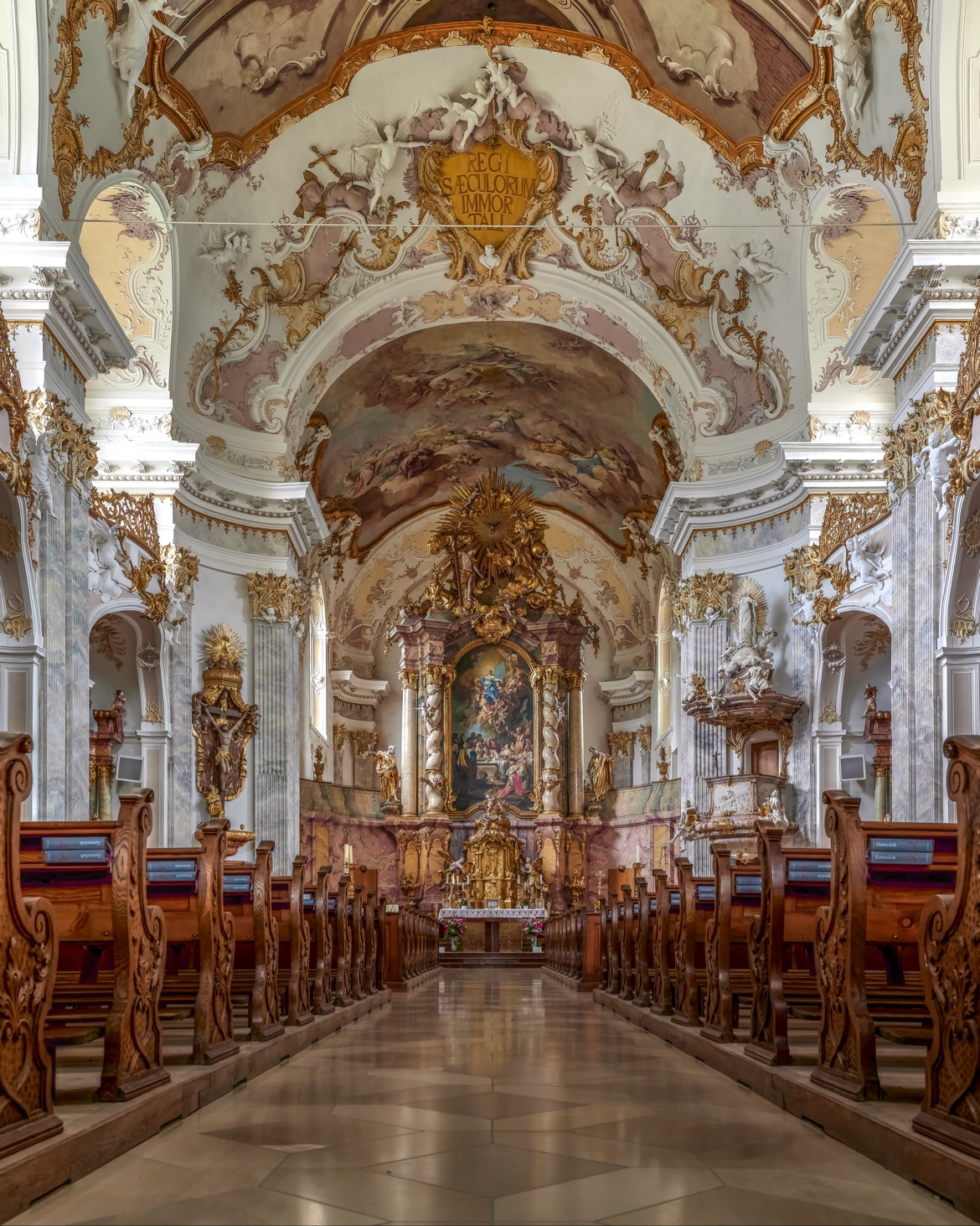 Klosterkirche Mariä Himmelfahrt in Fürstenzell