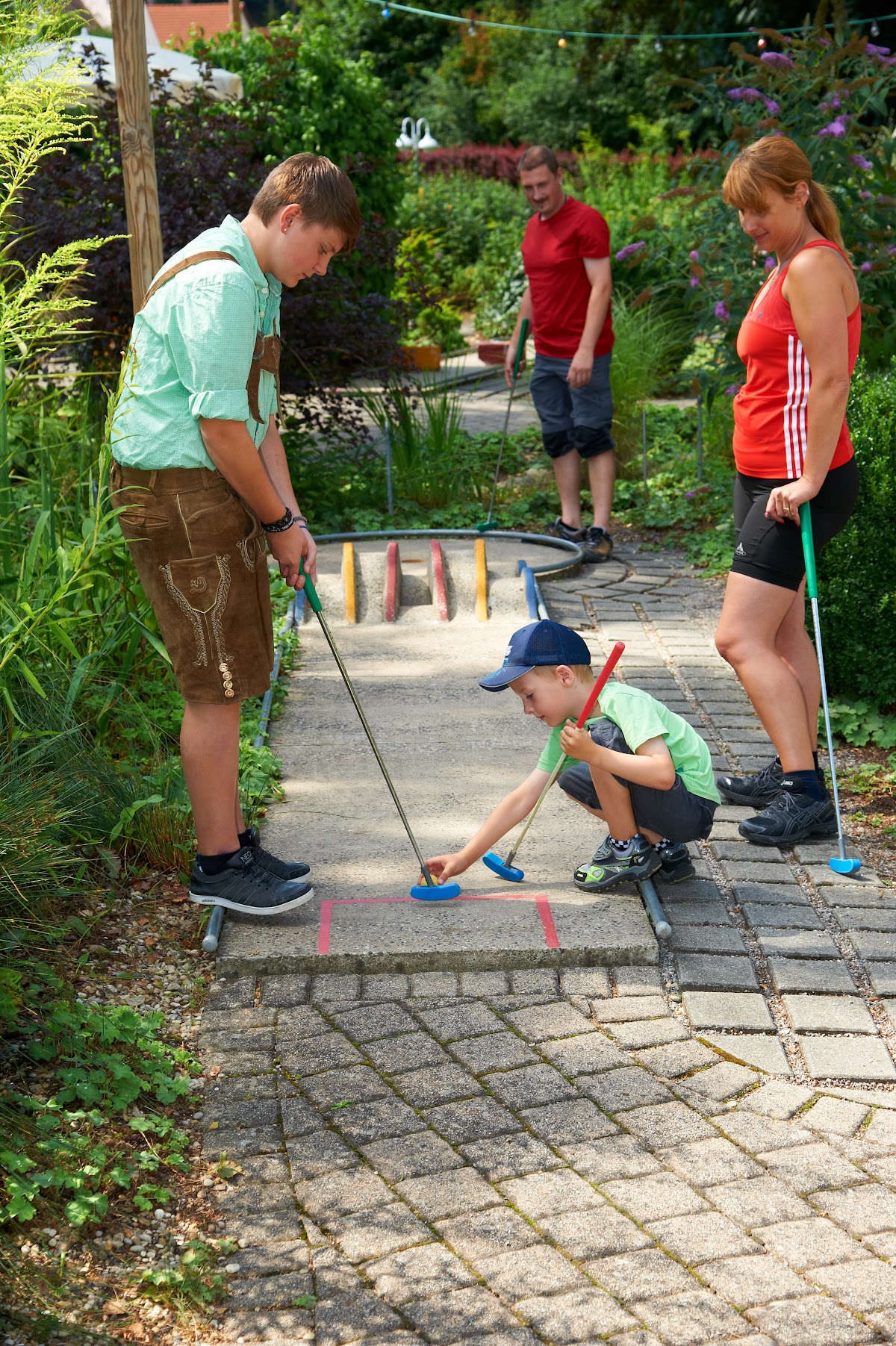 Minigolfplatz beim Kristallmuseum