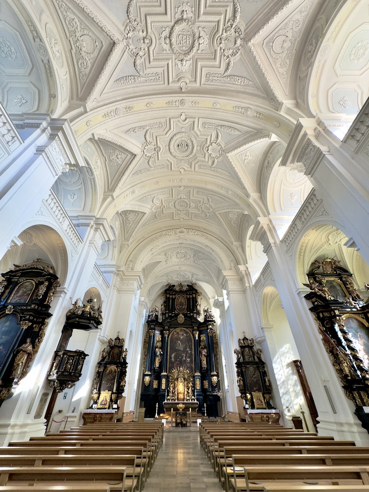 Stadtpfarrkirche St. Paul (Treppenaufgang)
