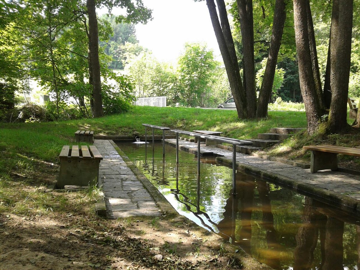 Wassertretanlage in Neukirchen-Haggn