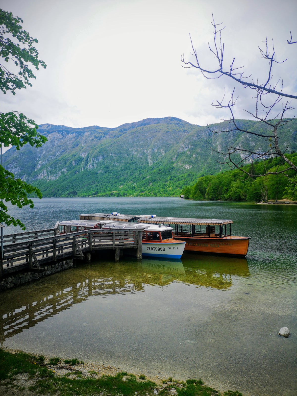Panoramaschiff Bohinjsee (Panoramska ladja Bohinj)
