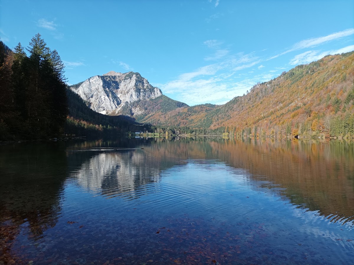 Badeplatz Vorderer Langbathsee