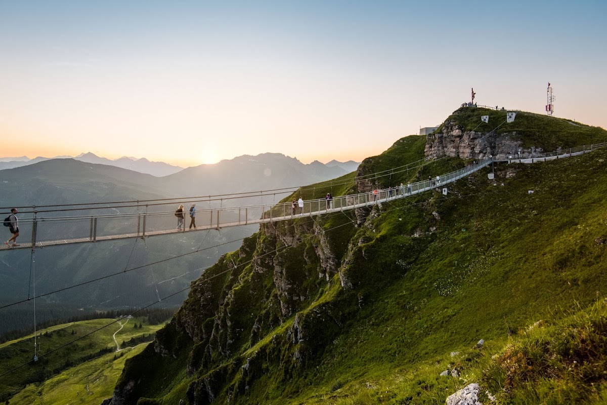 Hängebrücke am Stubnerkogel
