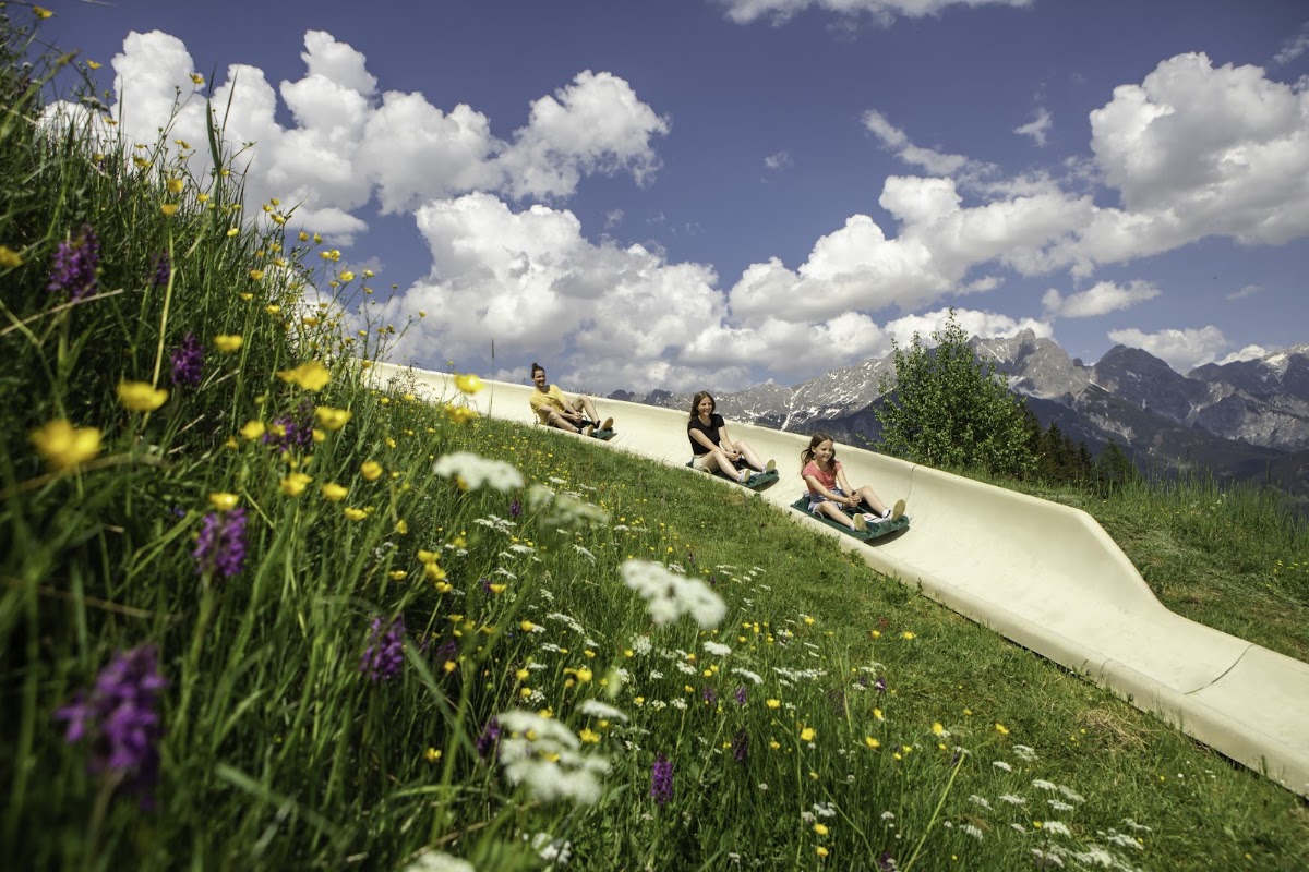 Sommerrodelbahn am Biberg in Saalfelden