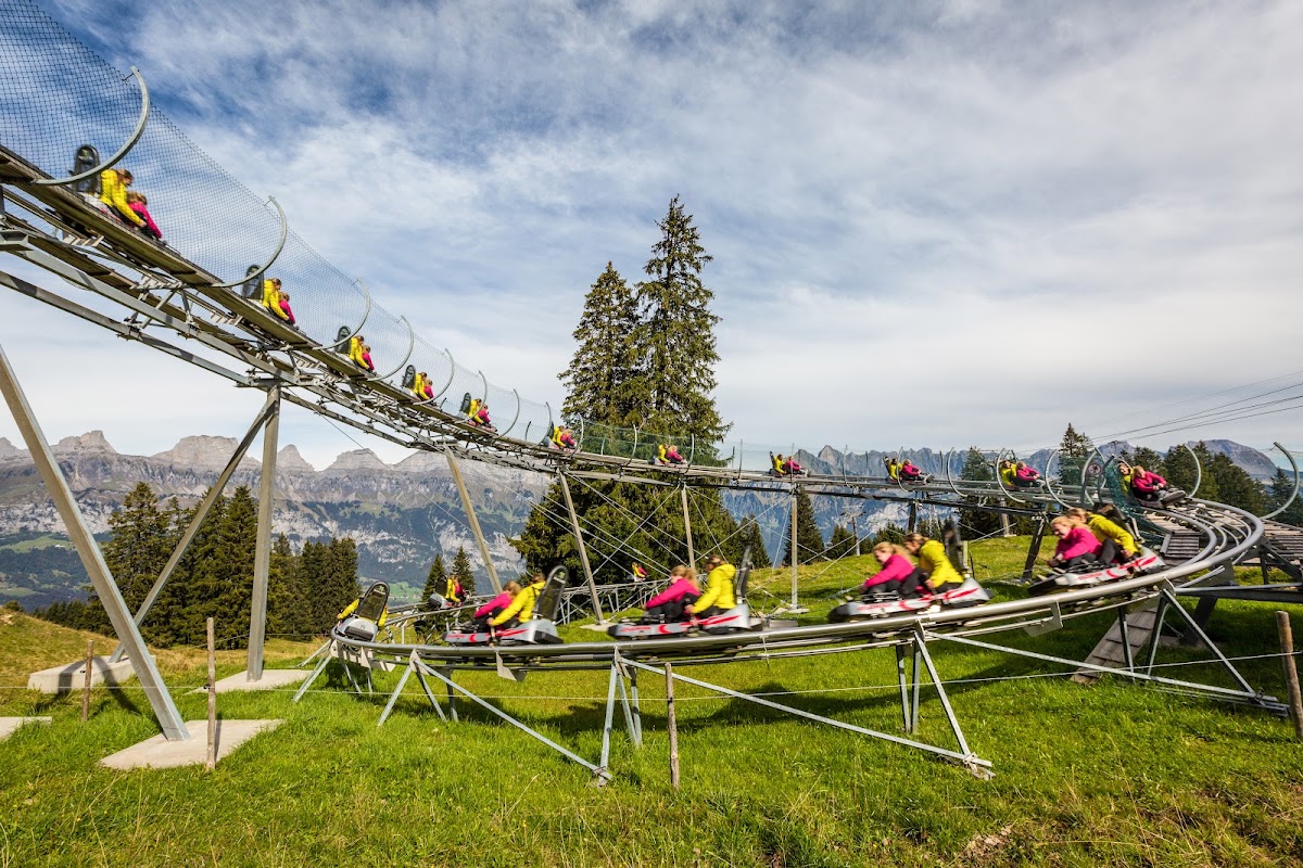 Rodelbahn FLOOMZER Flumserberg