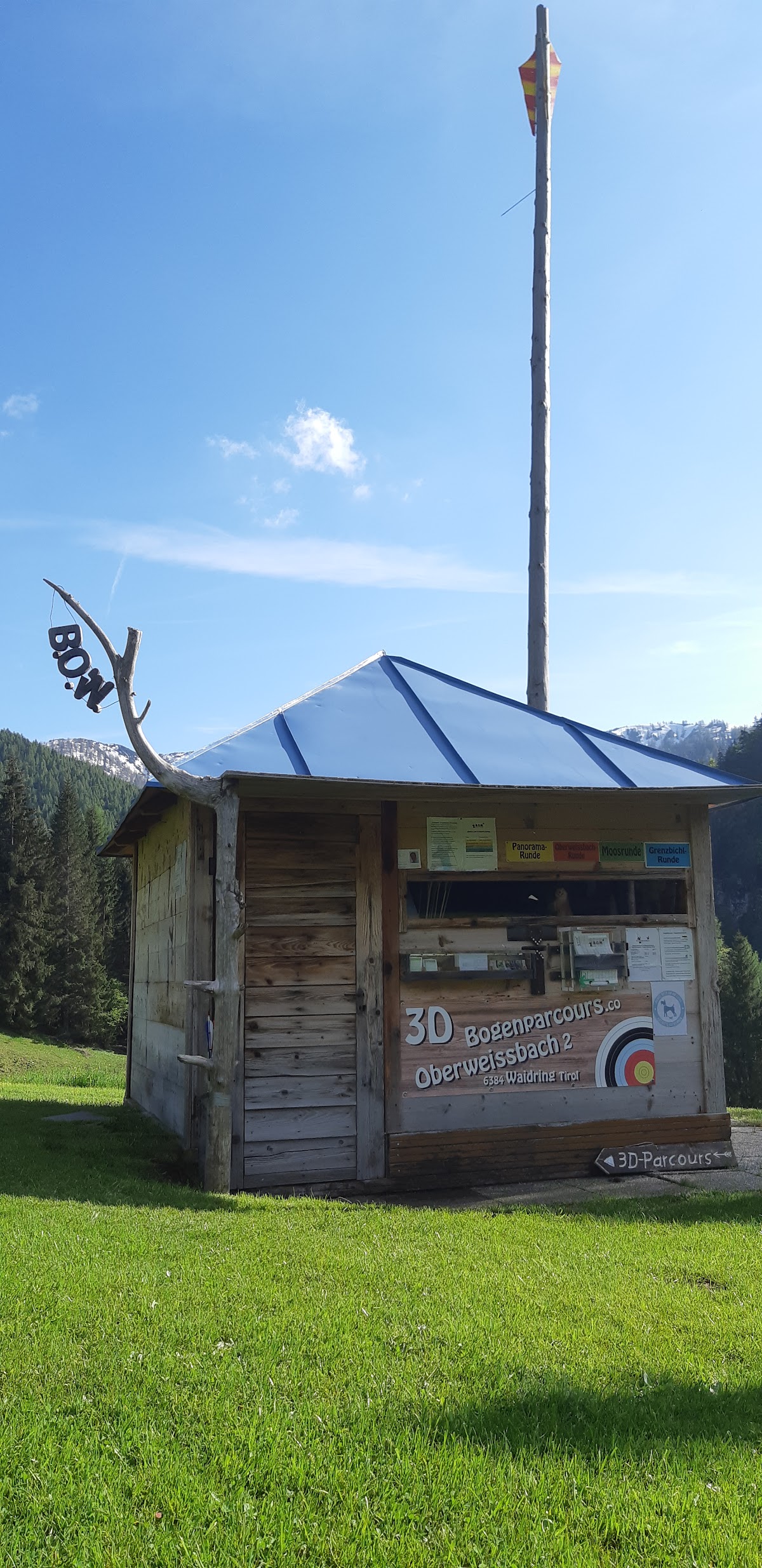 3D-Bogenparcours Gerlos