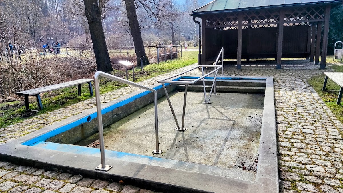 Kneippbecken im Kurpark
