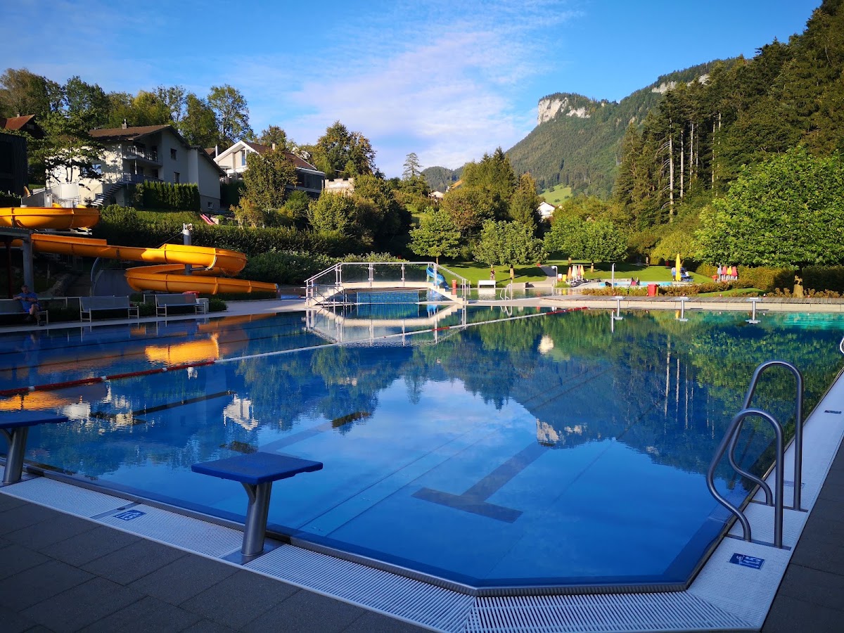 Schwimmbad in der Riebe Götzis
